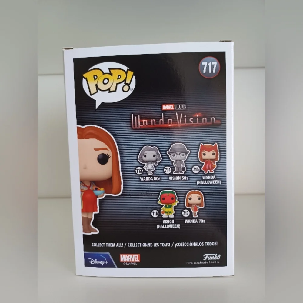 Marvel Wanda‎ 70s From WandaVision 717 Vinyl Figure Funko Pop Collectible Toy